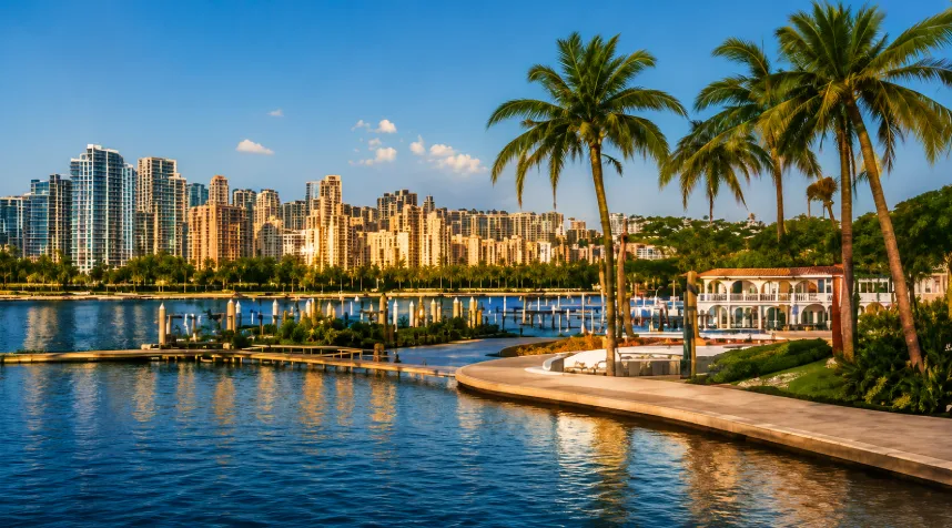 Broward County skyline