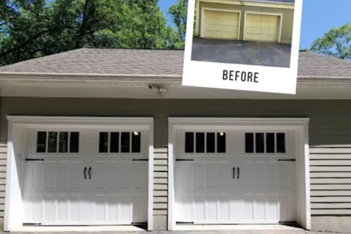 Garage door replacement service for damaged outdated and unsafe doors