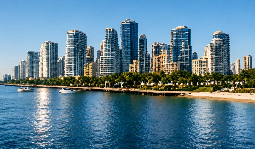 Miami-Dade County skyline