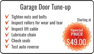 Garage Door Repair Coupon